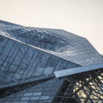 Musée des Confluences à Lyon : puit de lumière