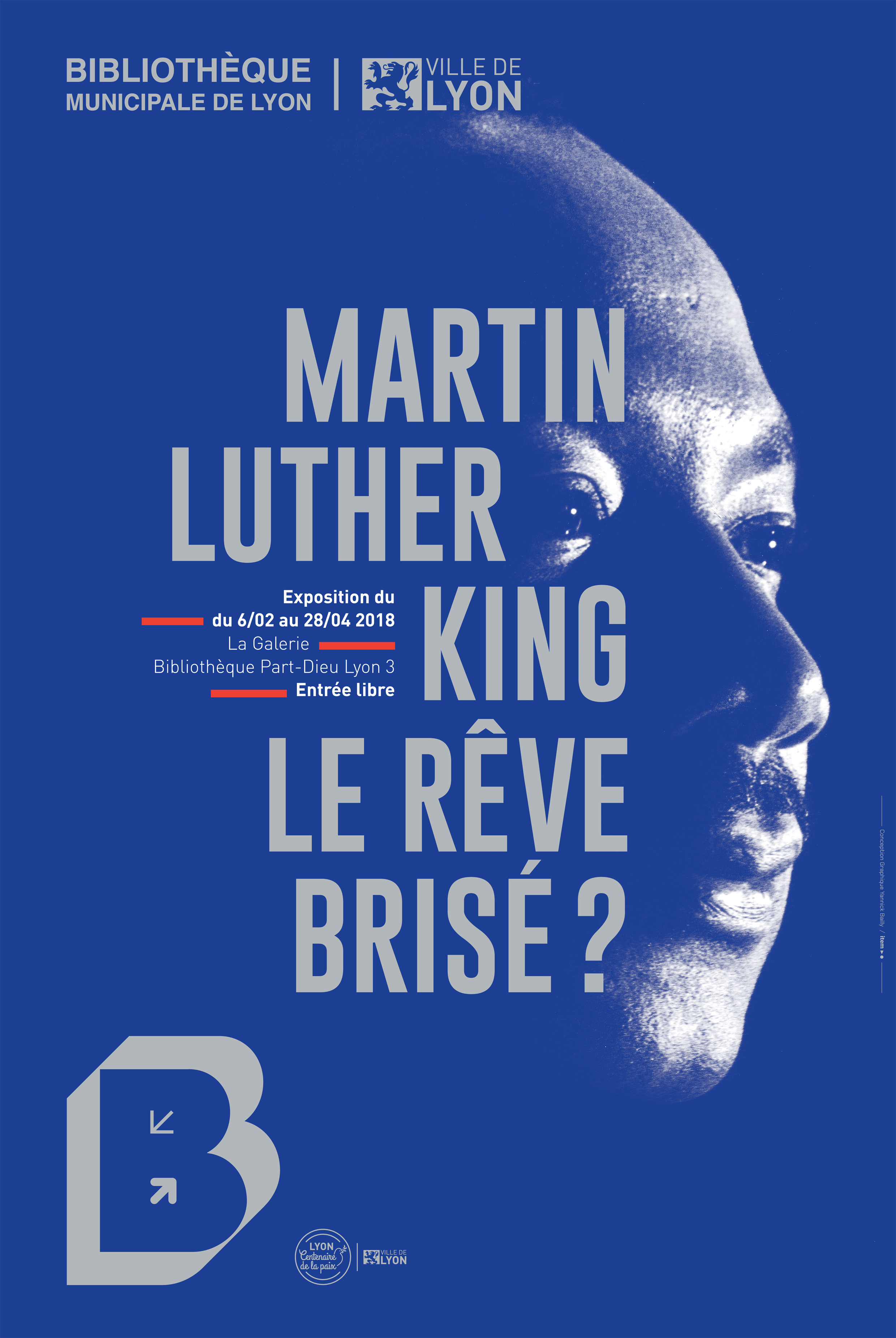 Affiche Martin Luther King - Le rêve brisé ?