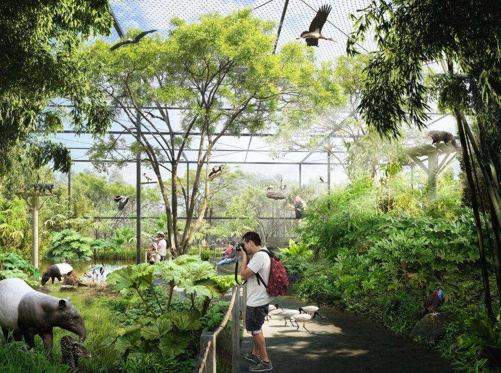 La forêt asiatique du Parc de la Tête d'Or