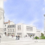 Parvis Fourvière à Lyon