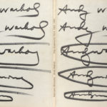 Andy Warhol signature