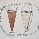 Chase and Saborn invitation - Andy Warhol