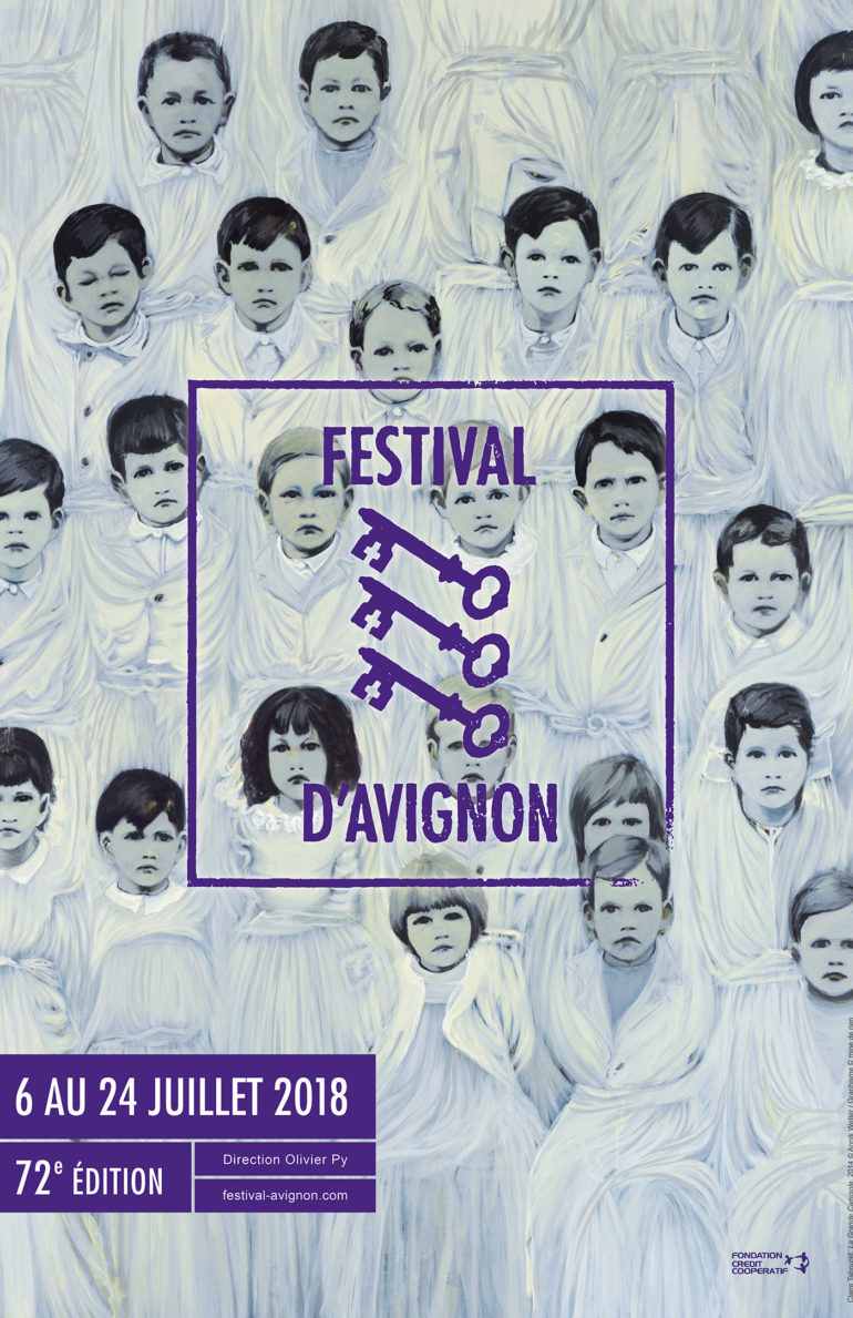 Festival d'Avignon 2018, affiche