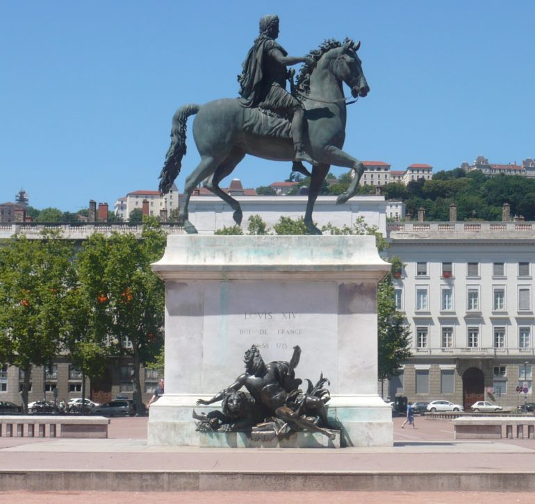 Place Bellecour à Lyon