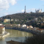 Fort de Vaise à Lyon / Vue sur Fourvière