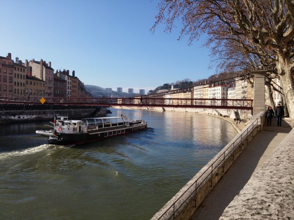 Lyon, la Saône