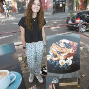 Maëlle Valentin, peintre lyonnaise