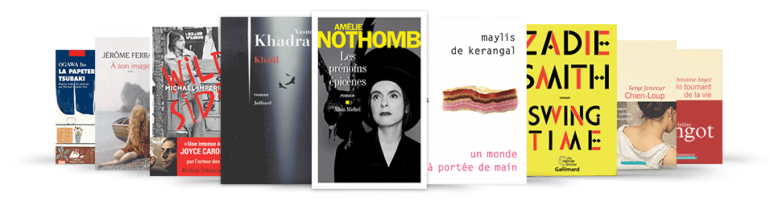 La rentrée littéraire 2018