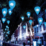 Fête des Lumières 2018 : rue de la République