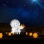 Fête des Lumières 2018 : Anooki, place Bellecour