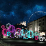 Fête des Lumières 2018 : place Antonin Poncet