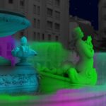 Fête des Lumières 2018 à Lyon : place des Jacobins