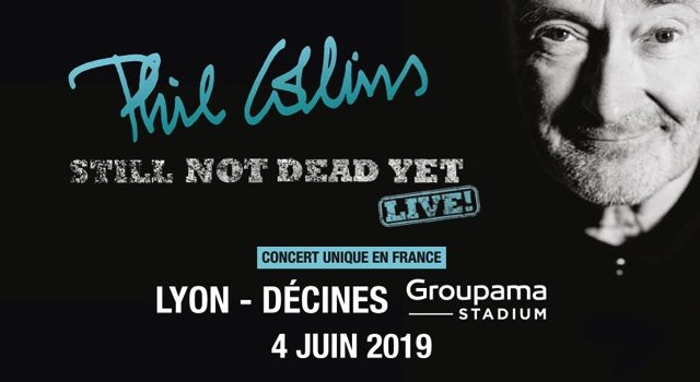 Phil Collins en concert au Groupama Stadium le 4 juin 2019