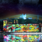 Fête des Lumières 2018 à Lyon : colline de Fourvière