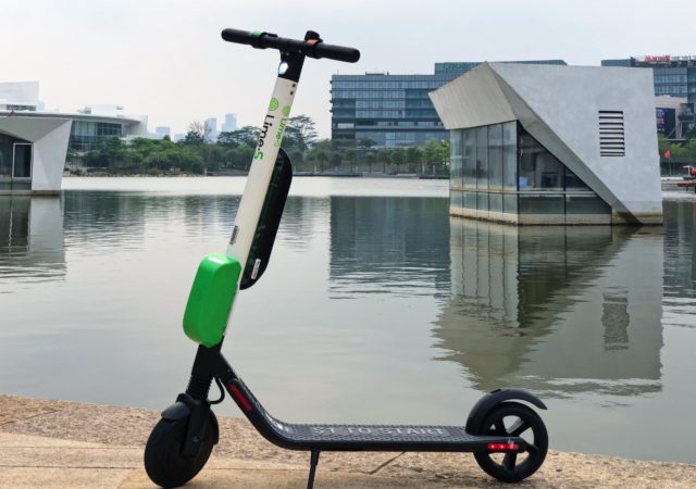 Trottinettes Lime'S à Lyon