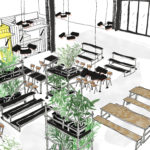 Heat, food court à Confluence