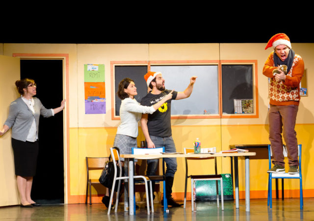 La maitresse en maillot de bain