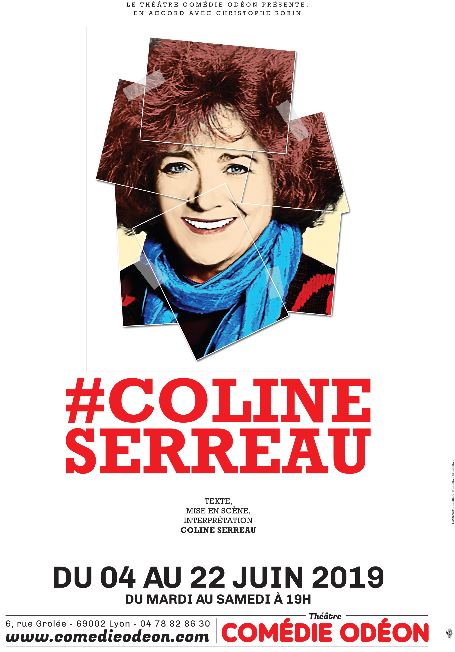 Théâtre Comédie Odéon : Coline Serreau