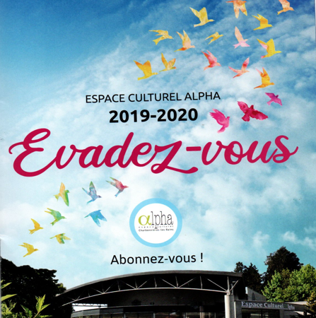 Espace Culturel Alpha à Charbonnières-les-Bains : saison 2019/2020