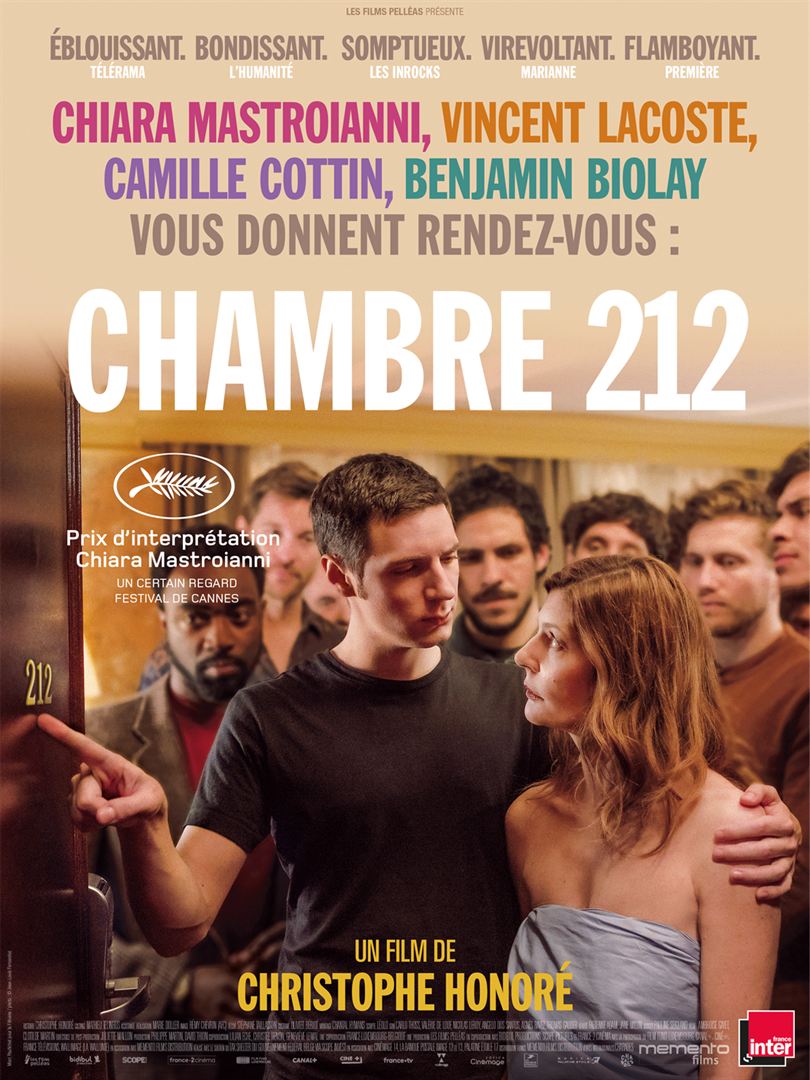 Chambre 212 de Christophe Honoré