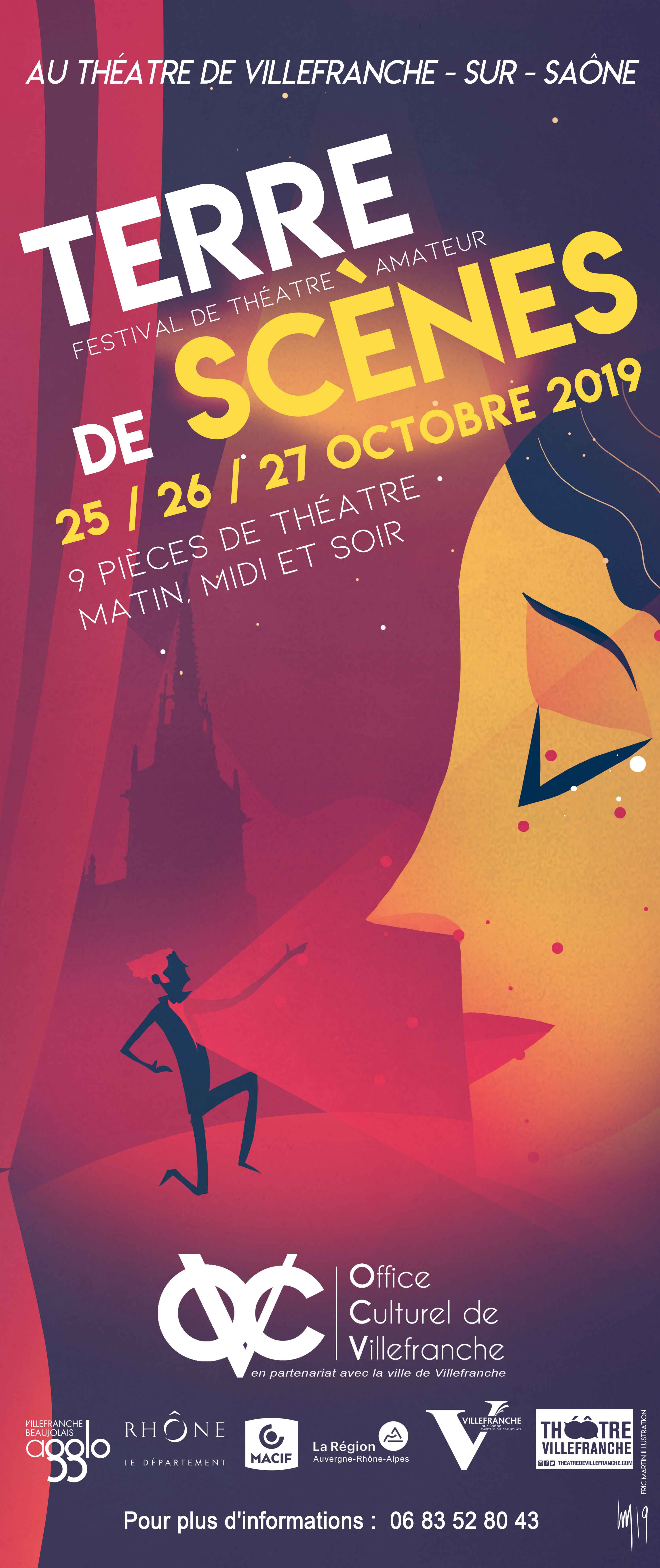 29e festival “Terre de Scènes” 2019 - Théâtre - Office culturel de Villefranche