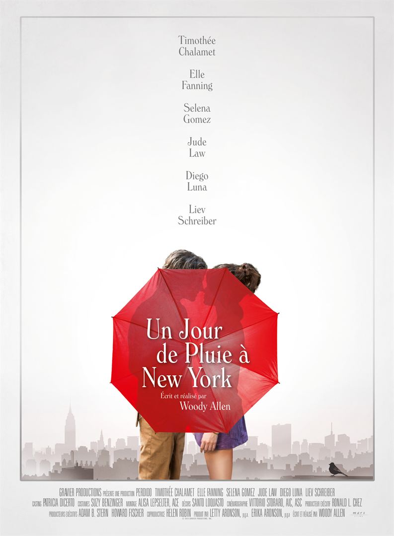 Un jour de pluie à New-York de Woody Allen