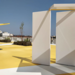 Lyon : rooftop du parking des Halles Bocuse