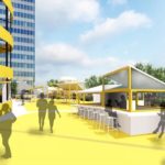 Lyon : rooftop du parking des Halles Bocuse