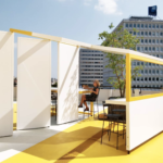 Lyon : rooftop du parking des Halles Bocuse