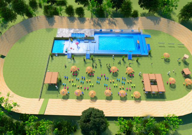 Parc de la Tête d’Or : une piscine éphémère