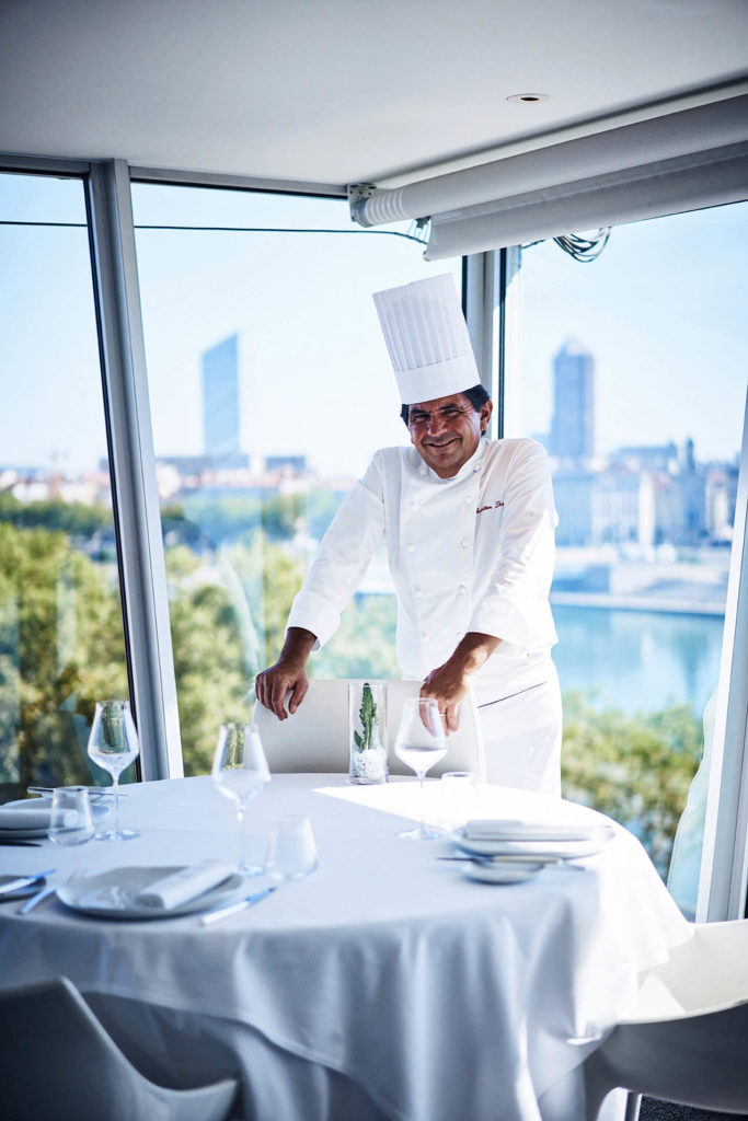 Christian Lherm, chef à Lyon