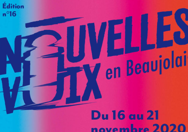 Festival Nouvelles voix en Beaujolais 2020 - Théâtre de Villefranche