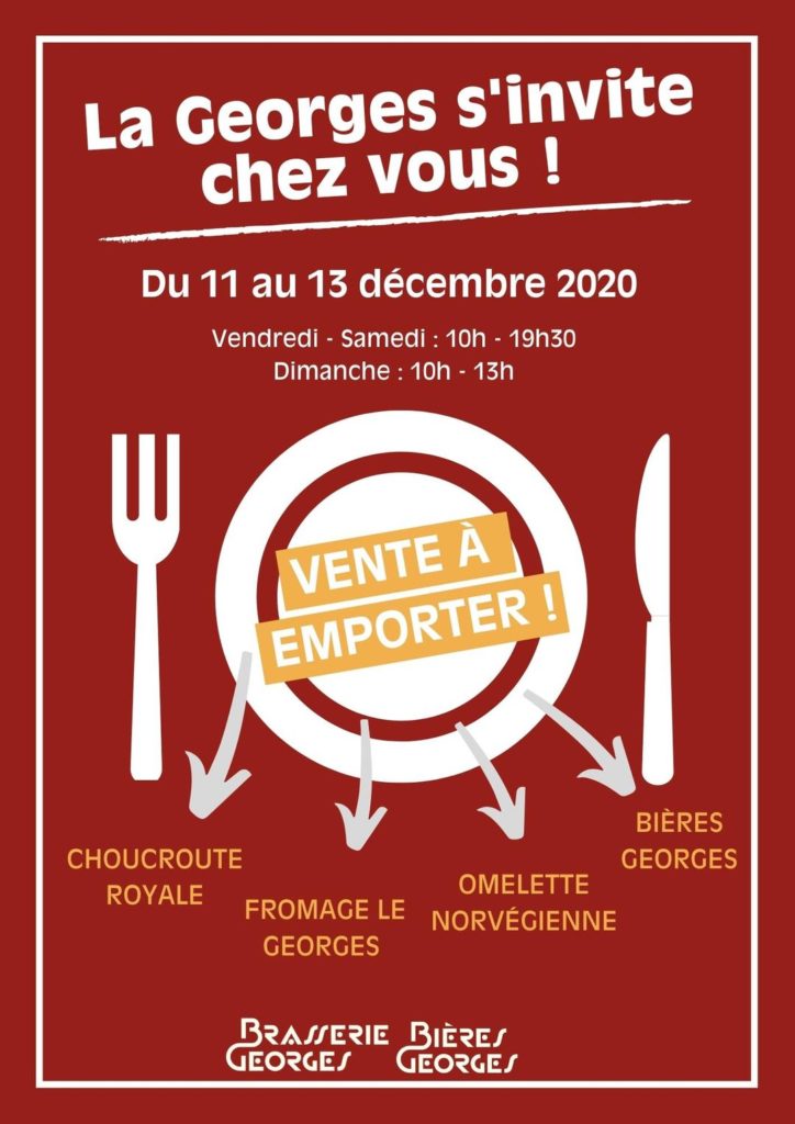 Brasserie Georges : vente éphémère