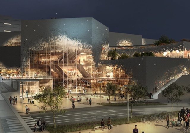 Centre commercial de la Part-Dieu : nouvelle galerie La lanterne