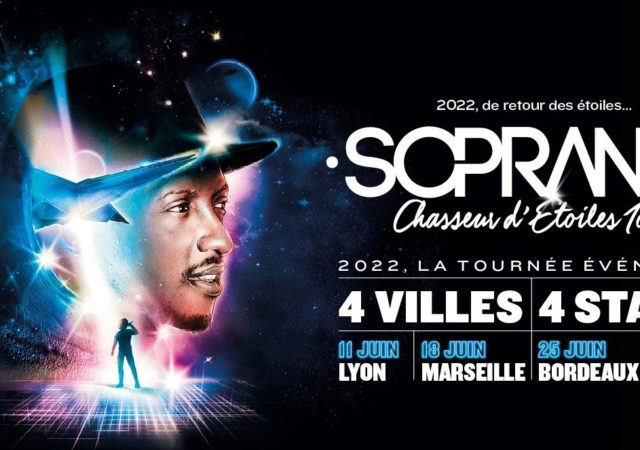 Soprano en concert le 11 juin 2020 au Groupama Stadium – Chasseur d’étoiles Tour
