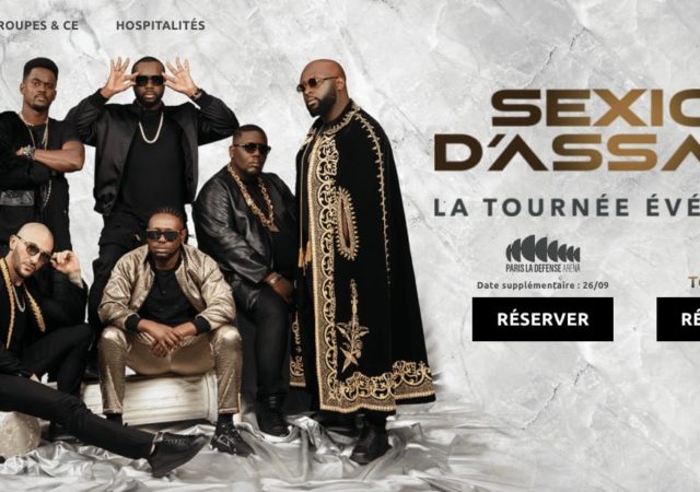Sexion d'assaut en concert à la Halle Tony Garnier le 24 octobre 2021