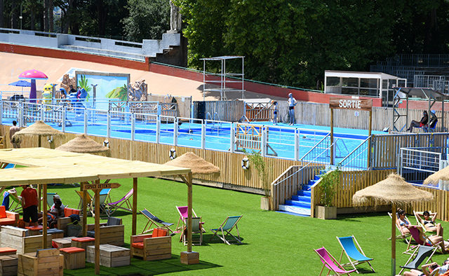 La piscine éphémère du parc de la Tête d’Or de retour à l'été 2021