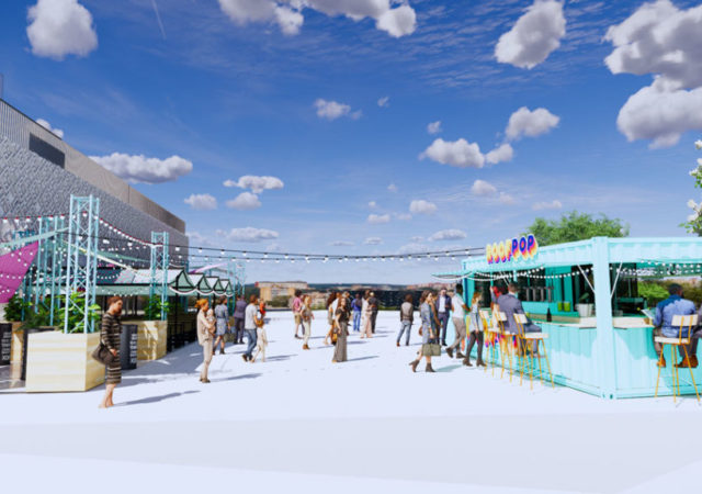 Roofpop, le nouveau Rooftop Lyon par Nomad Kitchens