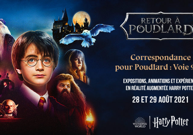 Harry Potter et le Poudlard Express à la gare de Lyon Part-Dieu ce week-end des 28 et 29 août 2021