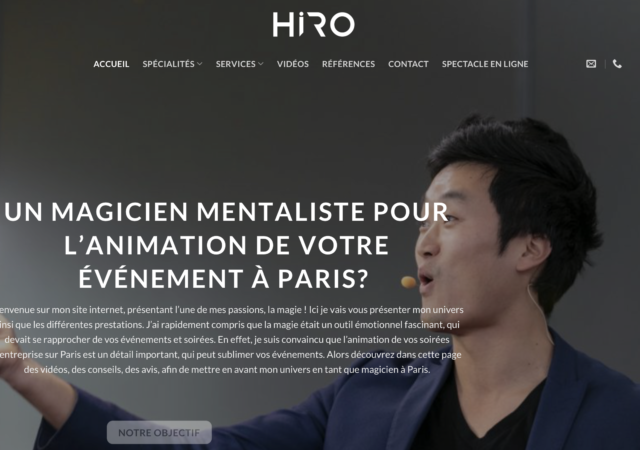 Magicien à Paris : Hiro, animations soirée d'entreprise à Paris