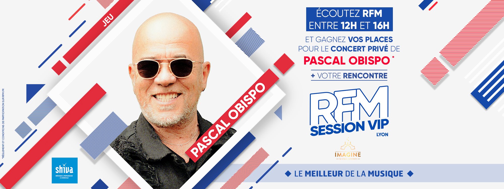 RFM Session VIP avec Pascal Obispo en concert le 15 novembre 2021 au Cirque Imagine