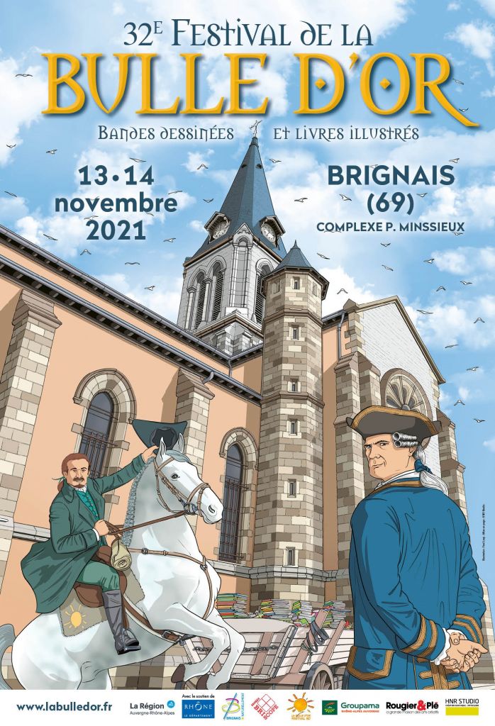 Festival de la Bulle d’Or 2021 à Brignais samedi 13 et dimanche 14 novembre