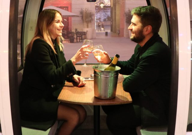 Un village d’hiver au Grand Hôtel-Dieu chez Justin