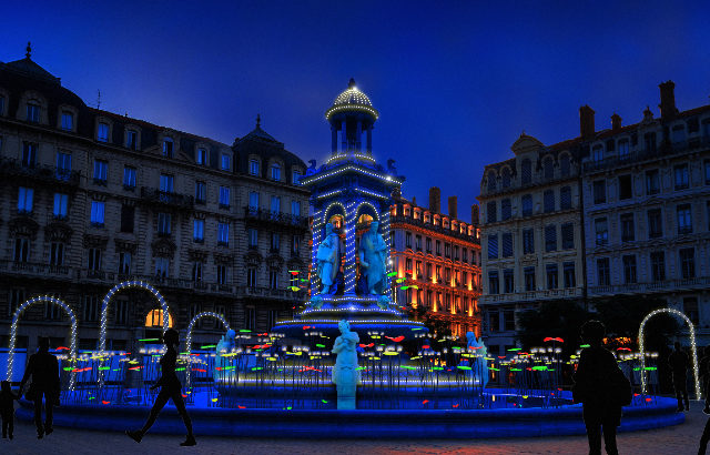 Fête des Lumières 2021 place des Jacobins