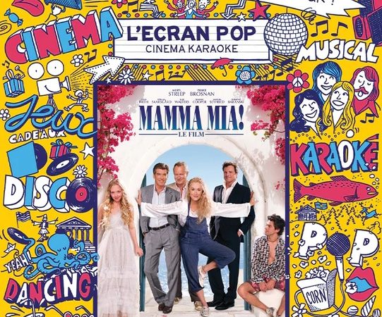 Cinéma-karaoké géant "Mamma Mia !" au Pathé Bellecour le 3 février 2022