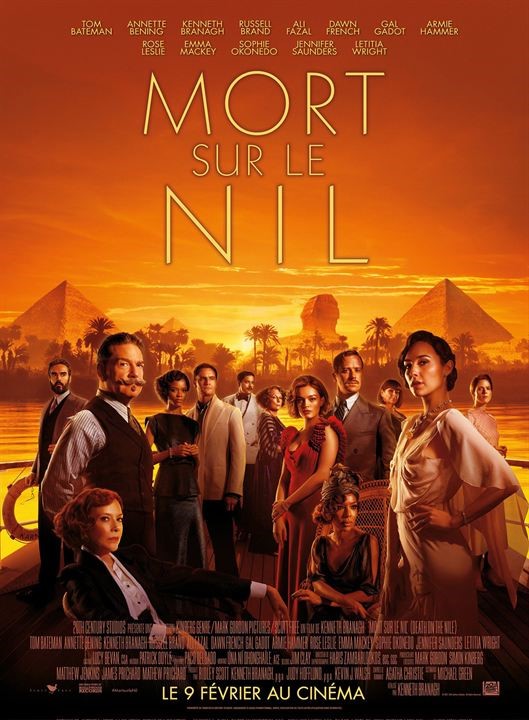 Mort sur le Nil de et avec Kenneth Branagh, Gal Gadot - Critique du film