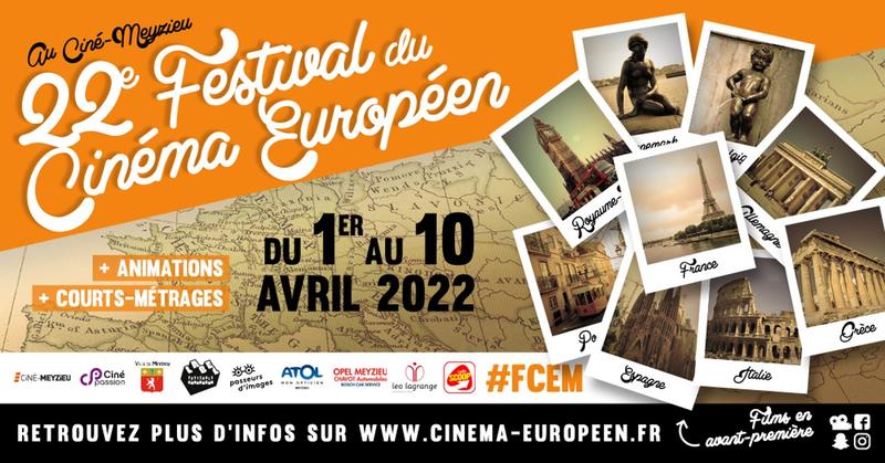Festival de Cinéma Européen de Meyzieu 2022 du 1er au 10 avril