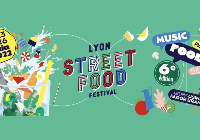 Lyon Street Food Festival 2022 du 23 au 26 juin