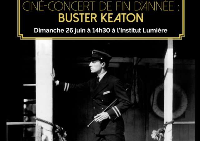 Buster Keaton pour le dernier ciné-concert de la saison à l'Institut Lumière