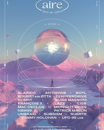 Aire, Open Air Estival 2022 à l'Hippodrome de Parilly